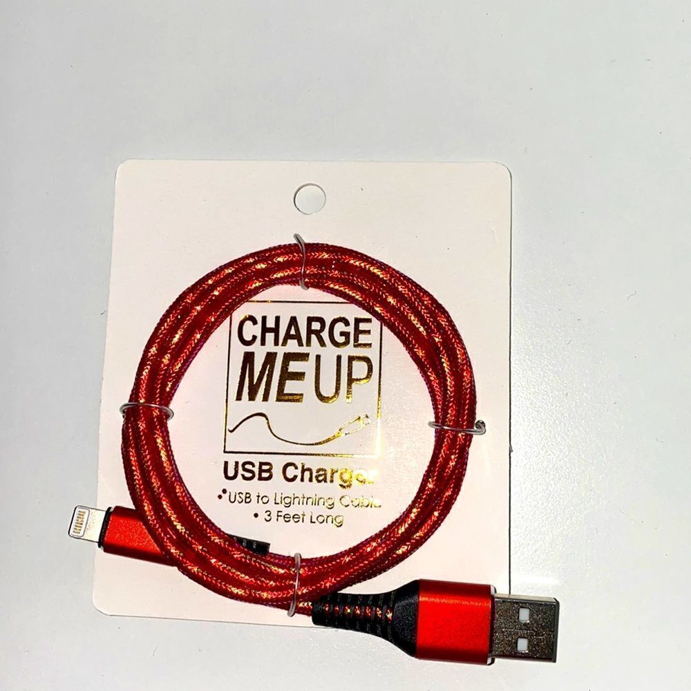 charge me up usb charger cable 3 feet long iphone